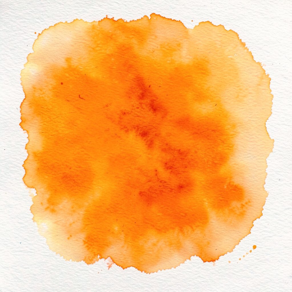 Soft watercolour background in muted greens and warm amber, suggesting a vintage film reel motif